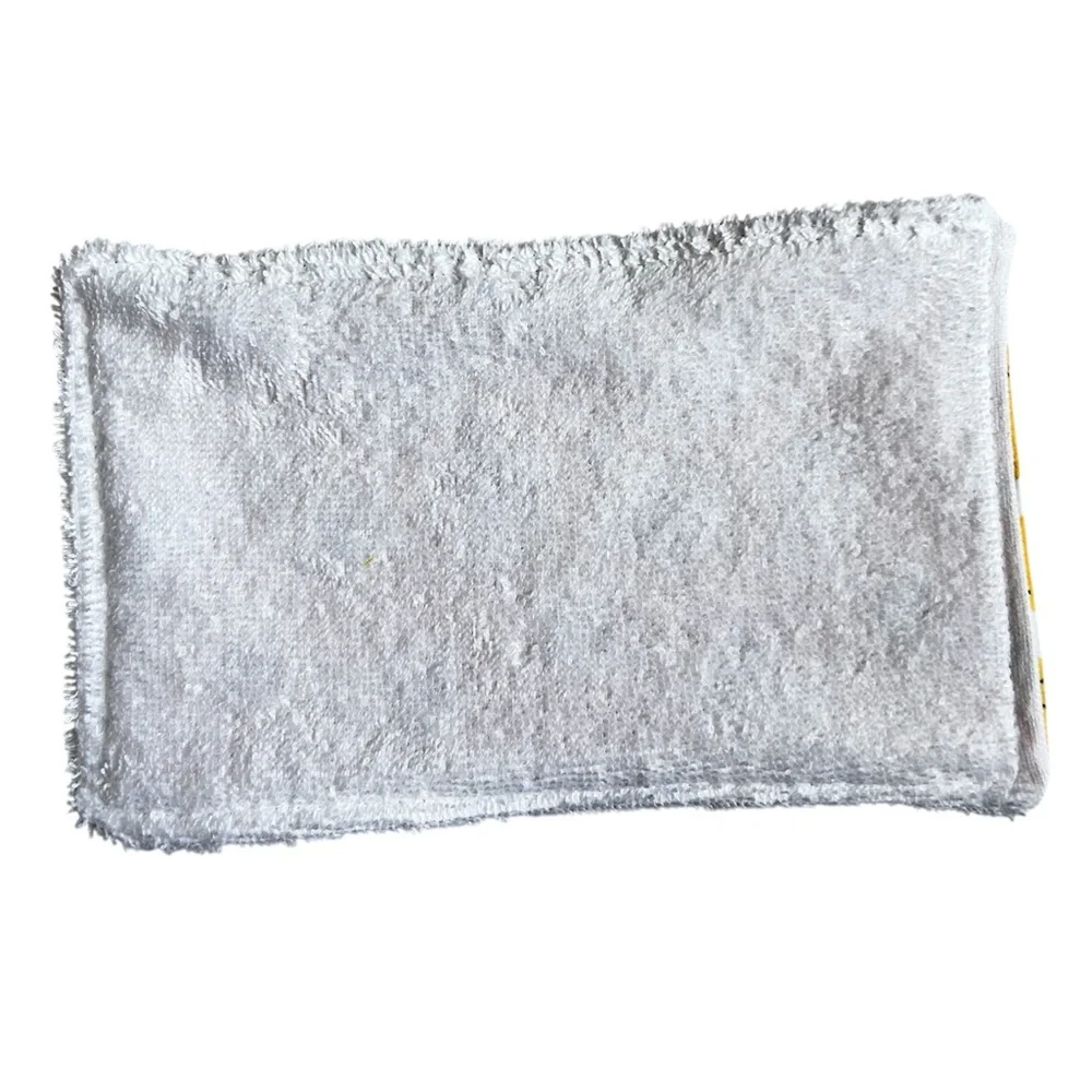 Hand Crafted Honey Bee Print Colorful Cotton Terry Cloth Reusable Unpaper Towels